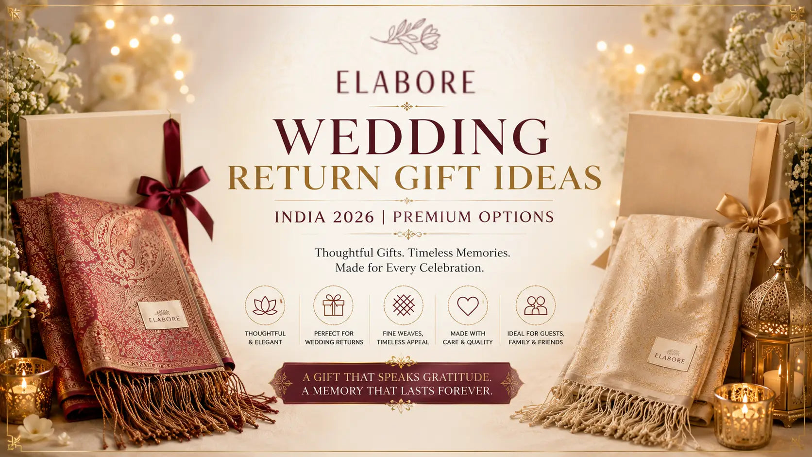 How to Choose Wedding Return Gifts Your Guests Will Actually Keep